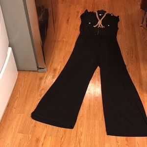 Emma Michele Black jump suite